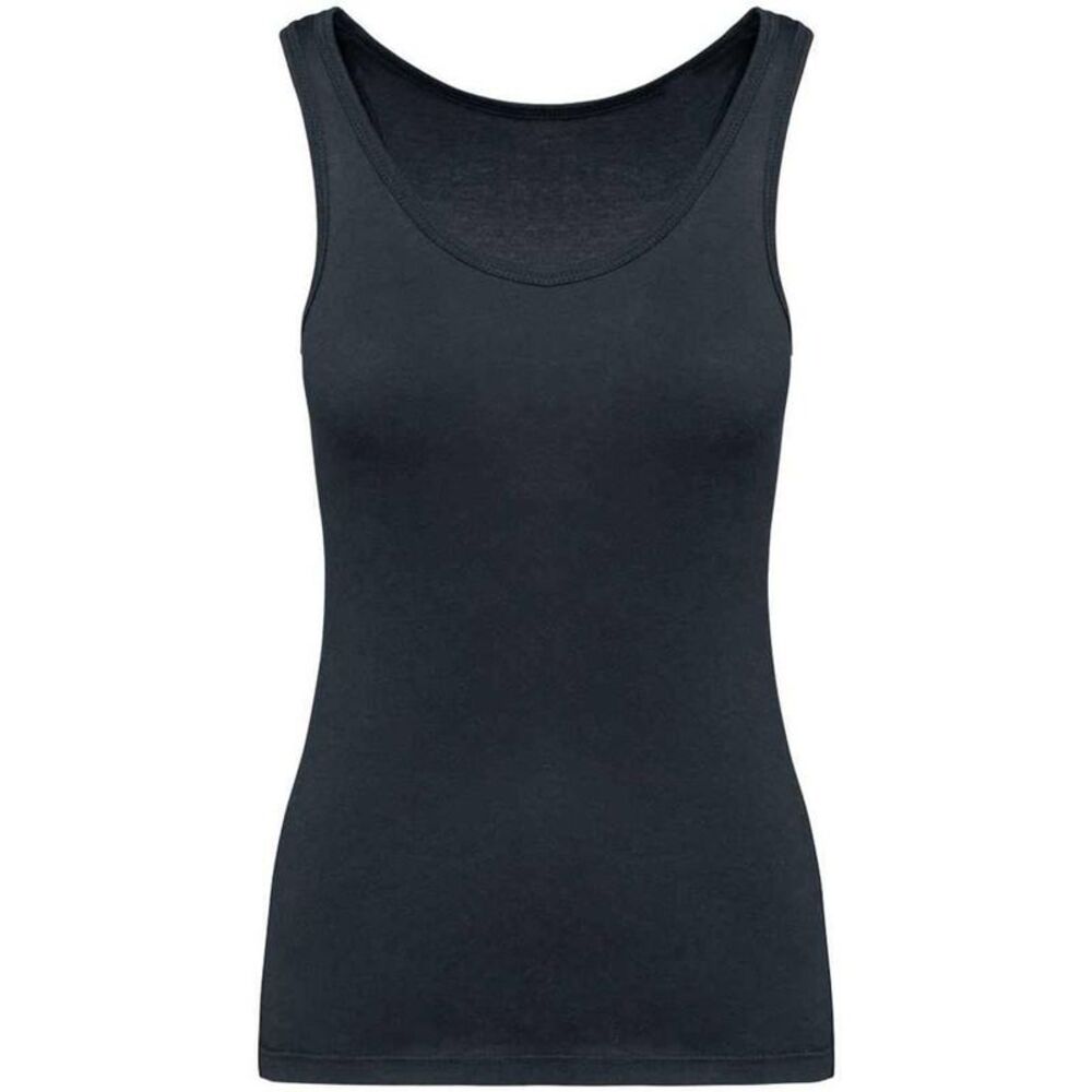 Kariban Womens/Ladies Plain Eco Friendly Tank Top / Navy